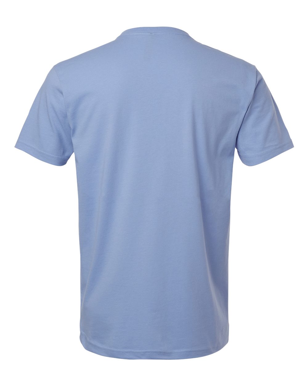 Front View of Peri Blue Cotton T-Shirt - 3600