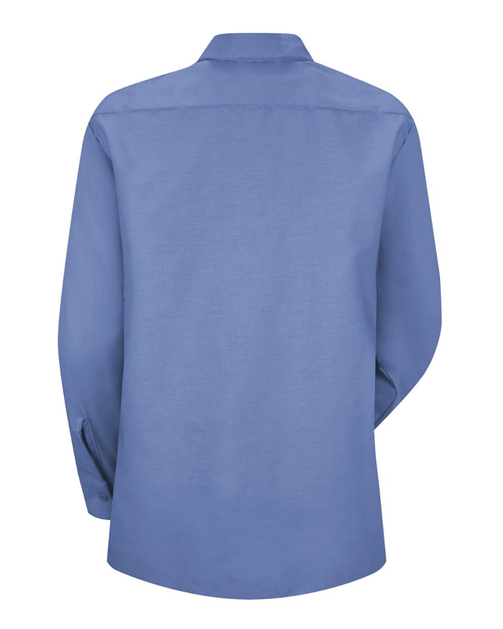 Front View of Petrol Blue Women's Industrial Work Shirt - SP13