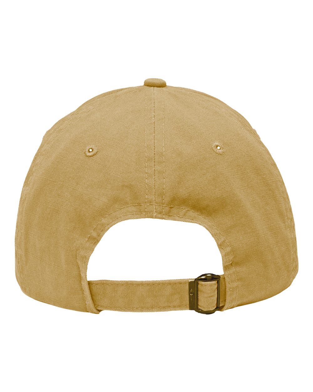 Front View of Pigment Tan Dad Hat Fit - SP1700