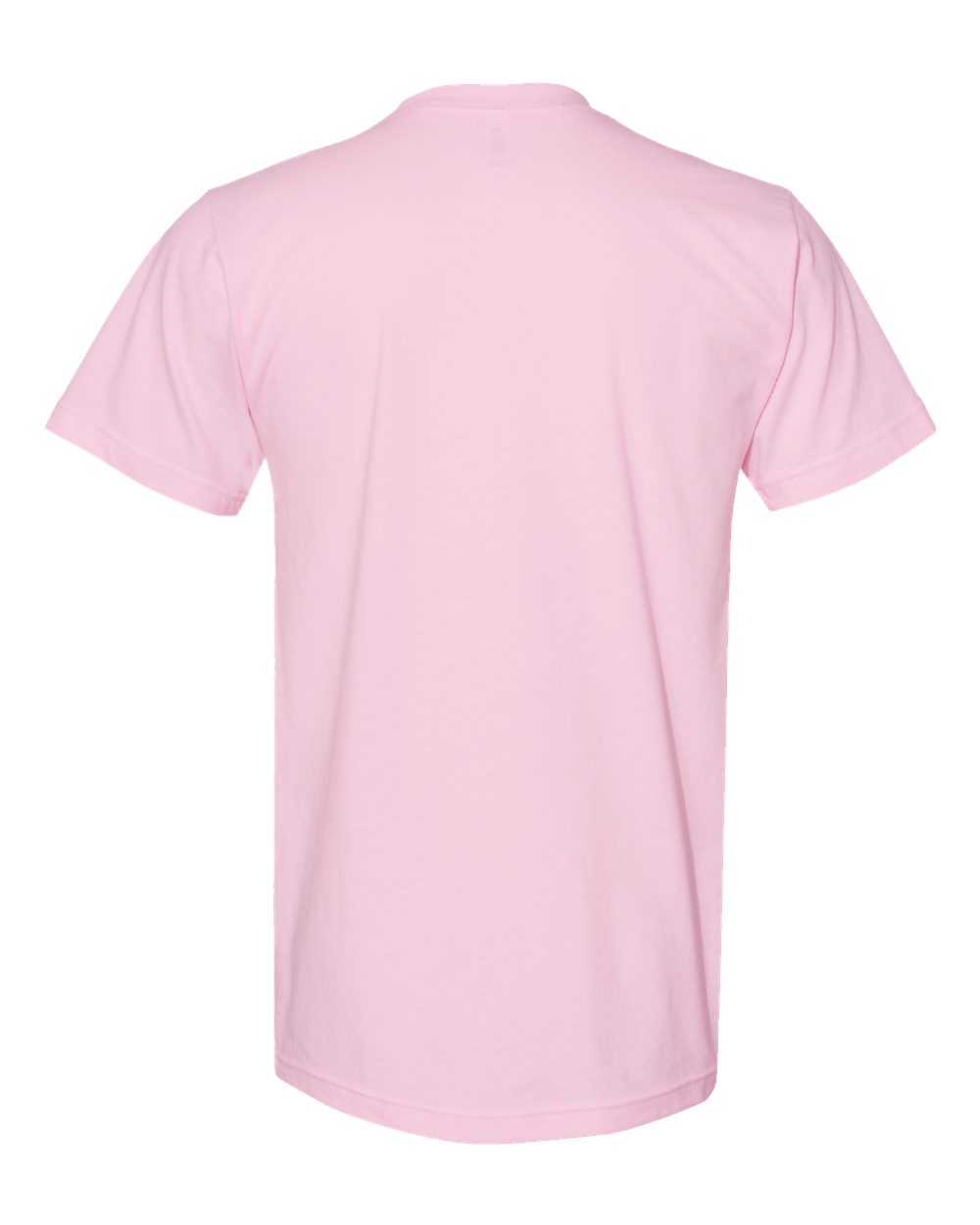 Front View of Pink Fine Jersey Tee - 2001