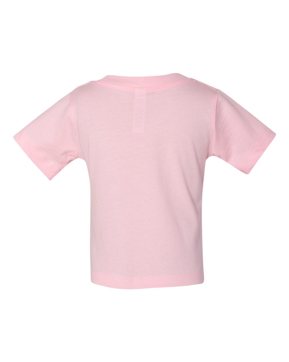 Front View of Pink Infant Jersey Tee - 3001B