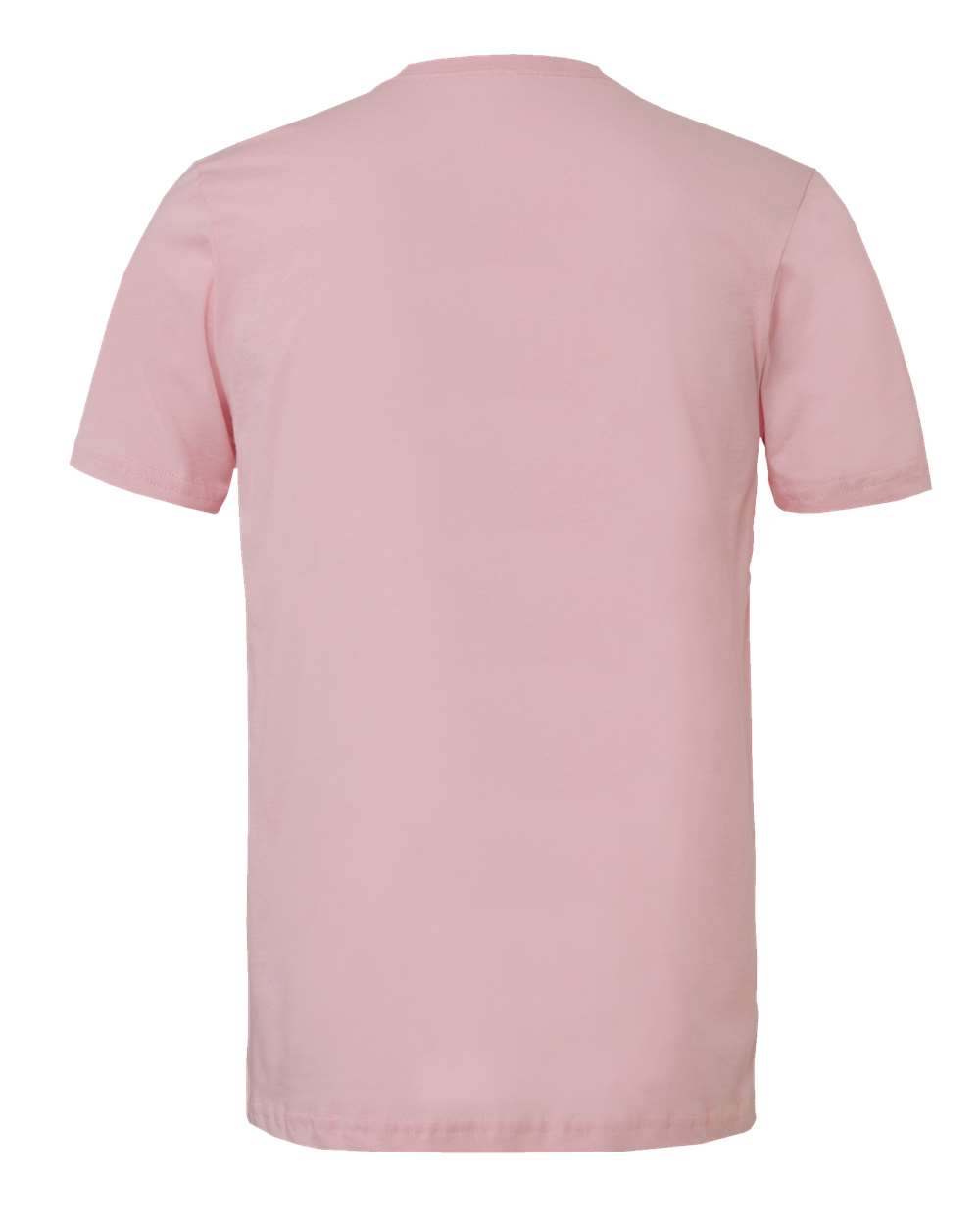 Front View of Pink Jersey Tee - 3001