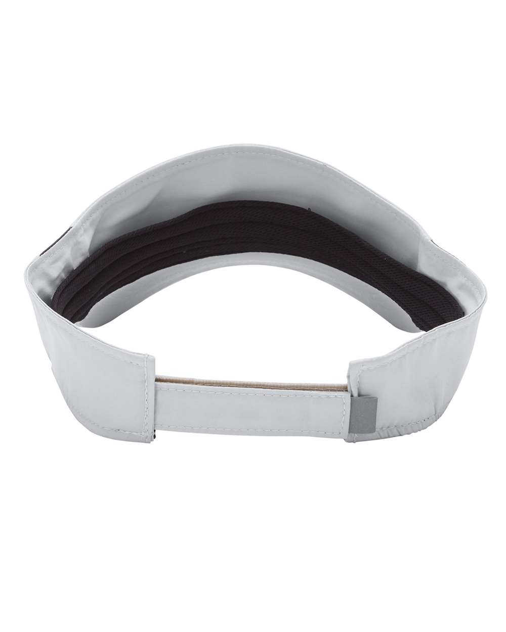 Front View of Platinum/ Carbon Drive Performance Visor - CE002
