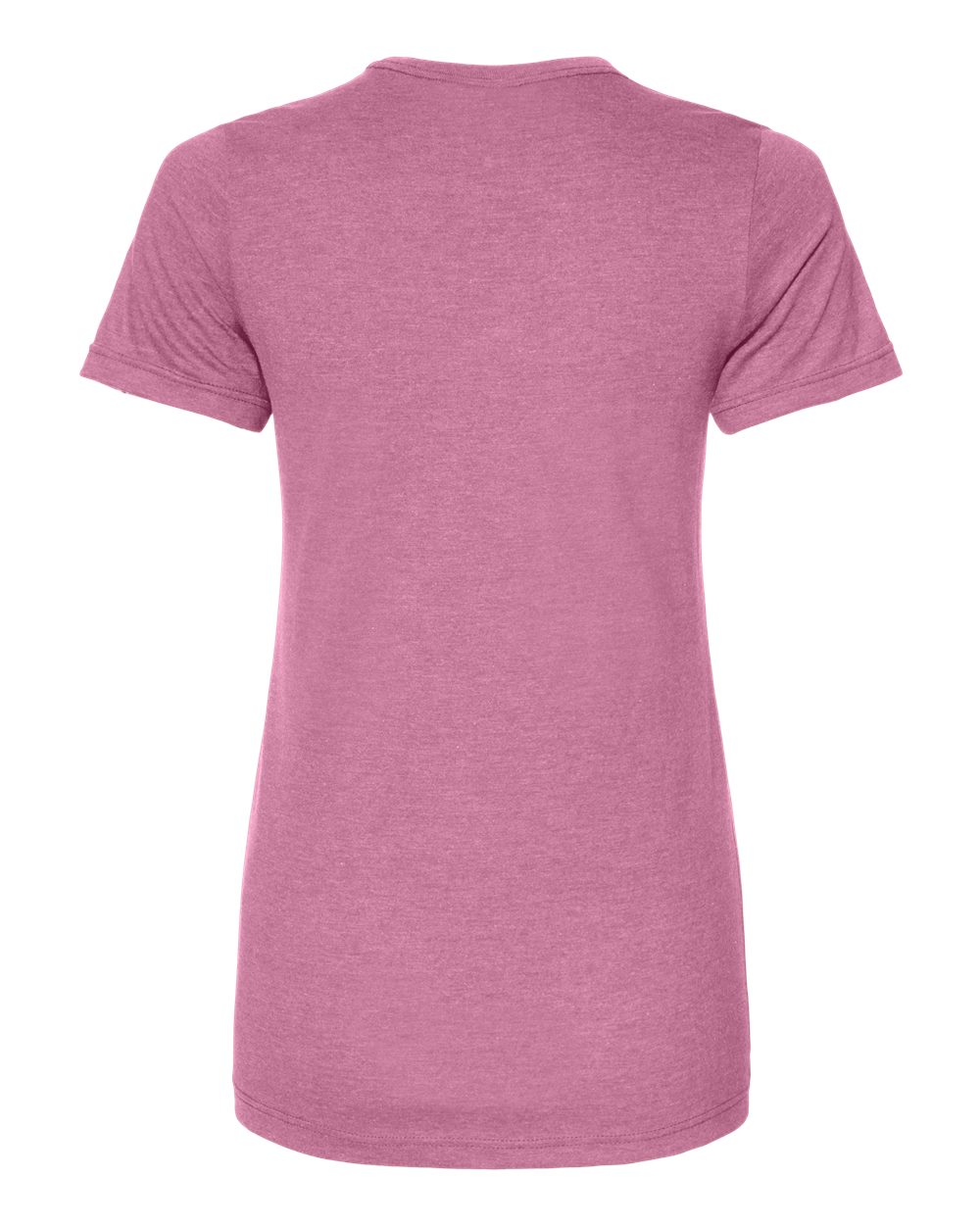 Front View of Plumrose Softstyle® Women's CVC T-Shirt - 64001LCVC