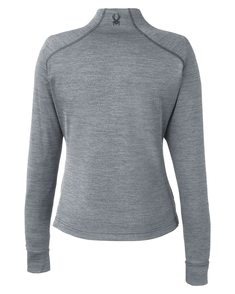 Rear View of Polar Jasper Women's Mission Half-Zip Sweatshirt - S17998