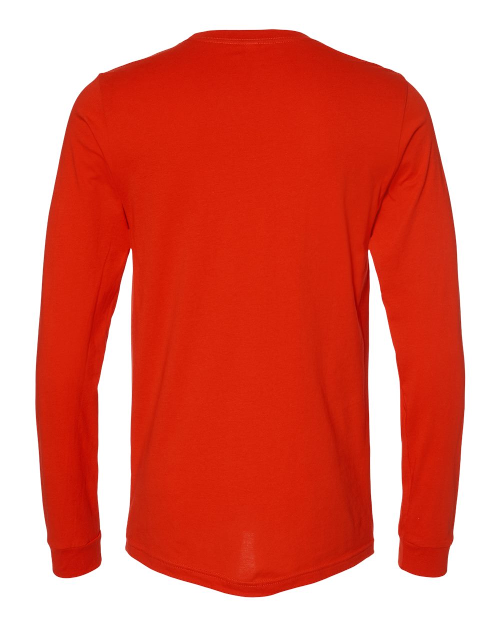 Front View of Poppy Jersey Long Sleeve Tee - 3501