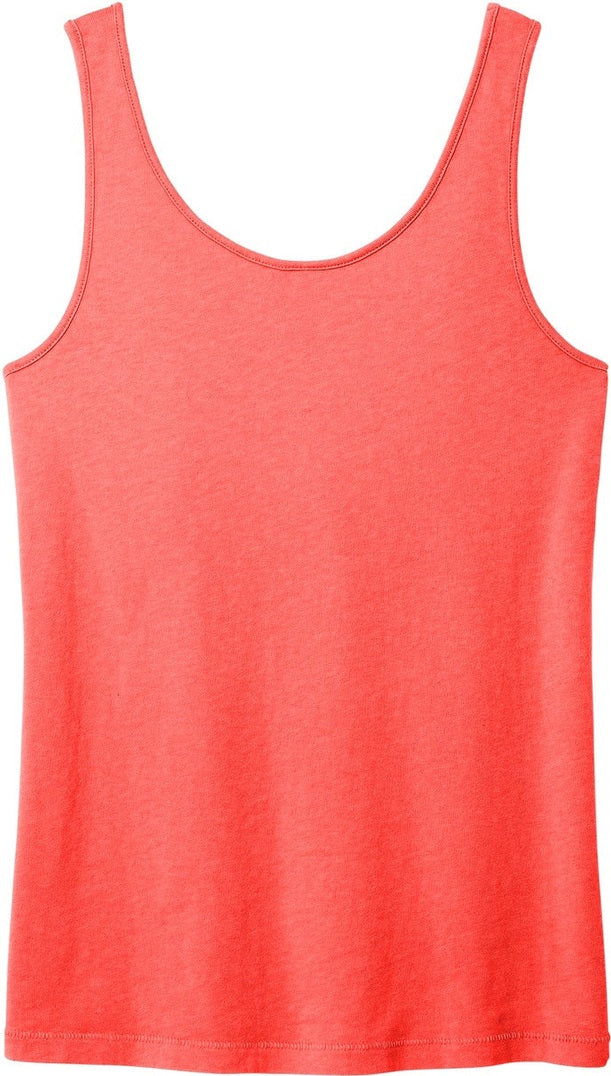 Front View of Poppy Port & Co Women's Beach Wash Garment-Dyed Tank LPC099TT