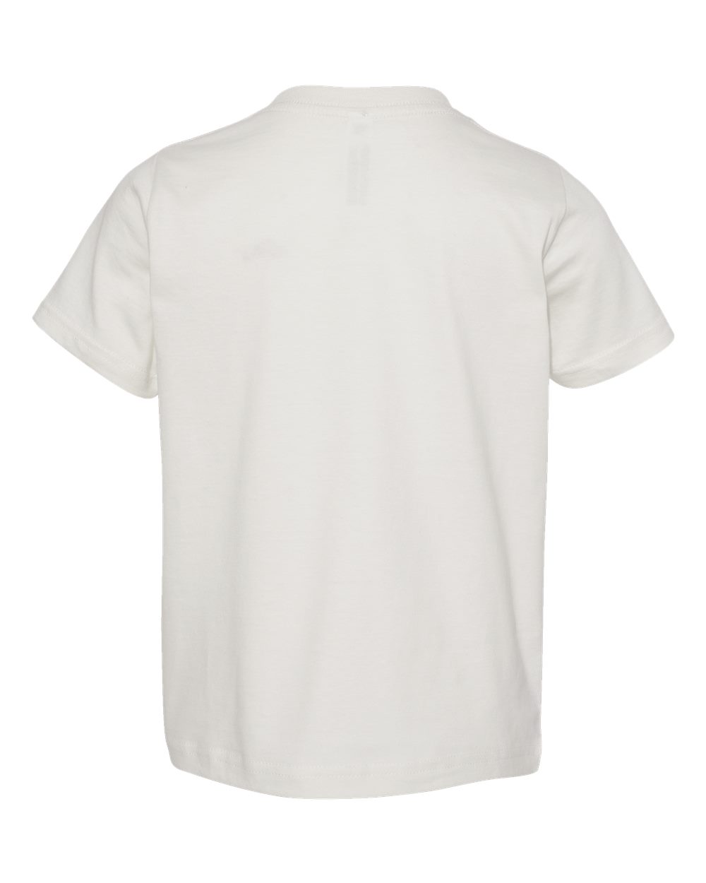 Front View of Porcelain Toddler Fine Jersey Tee - 3321