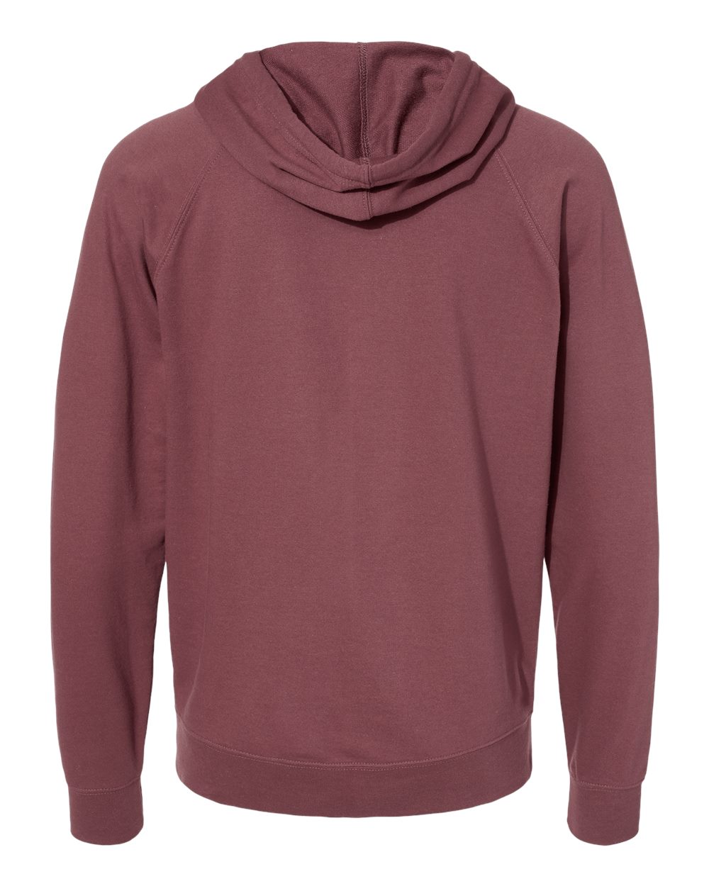 Front View of Port Icon Lightweight Loopback Terry Full-Zip Hooded Sweatshirt - SS1000Z