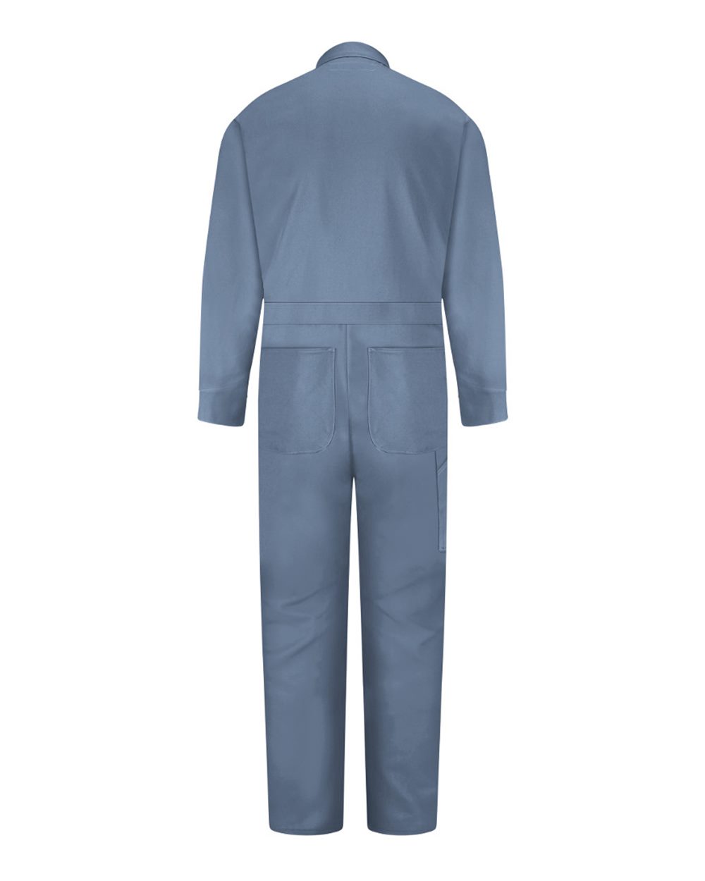 Postman Blue Snap-Front Cotton Coveralls - CC14