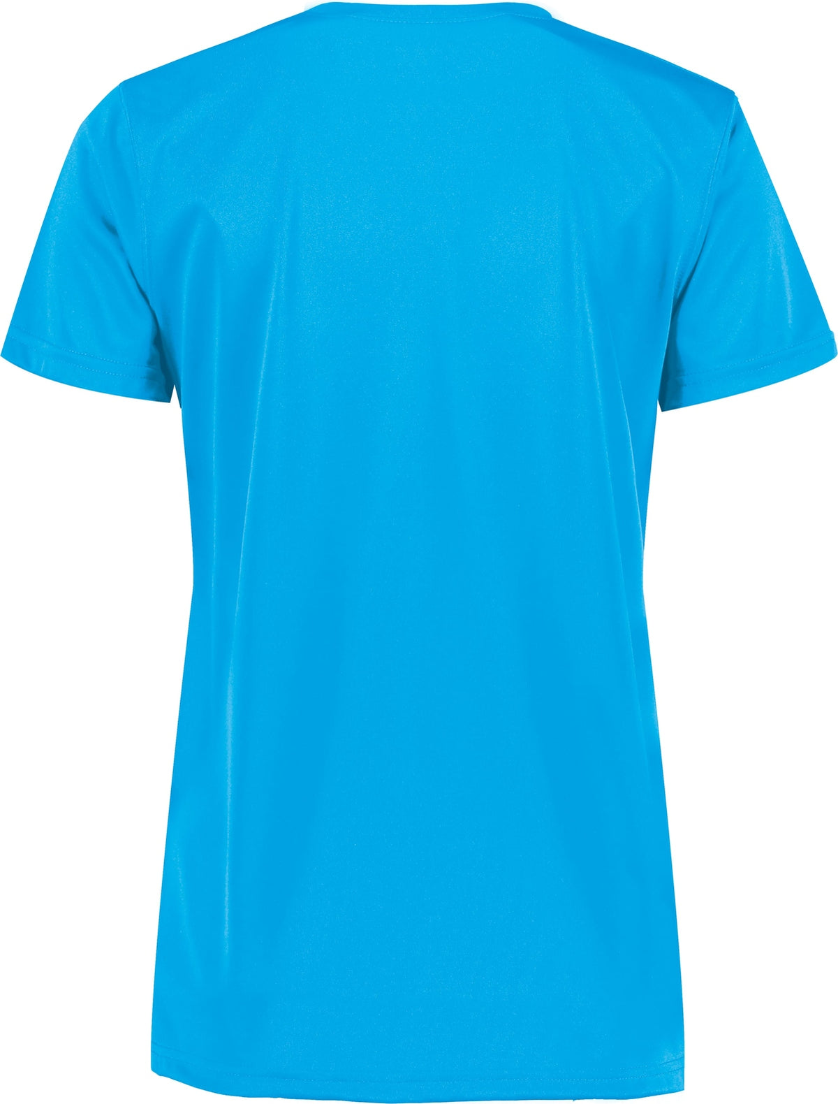 Rear View of POWER BLUE LADIES NEXGEN WCKING TEE