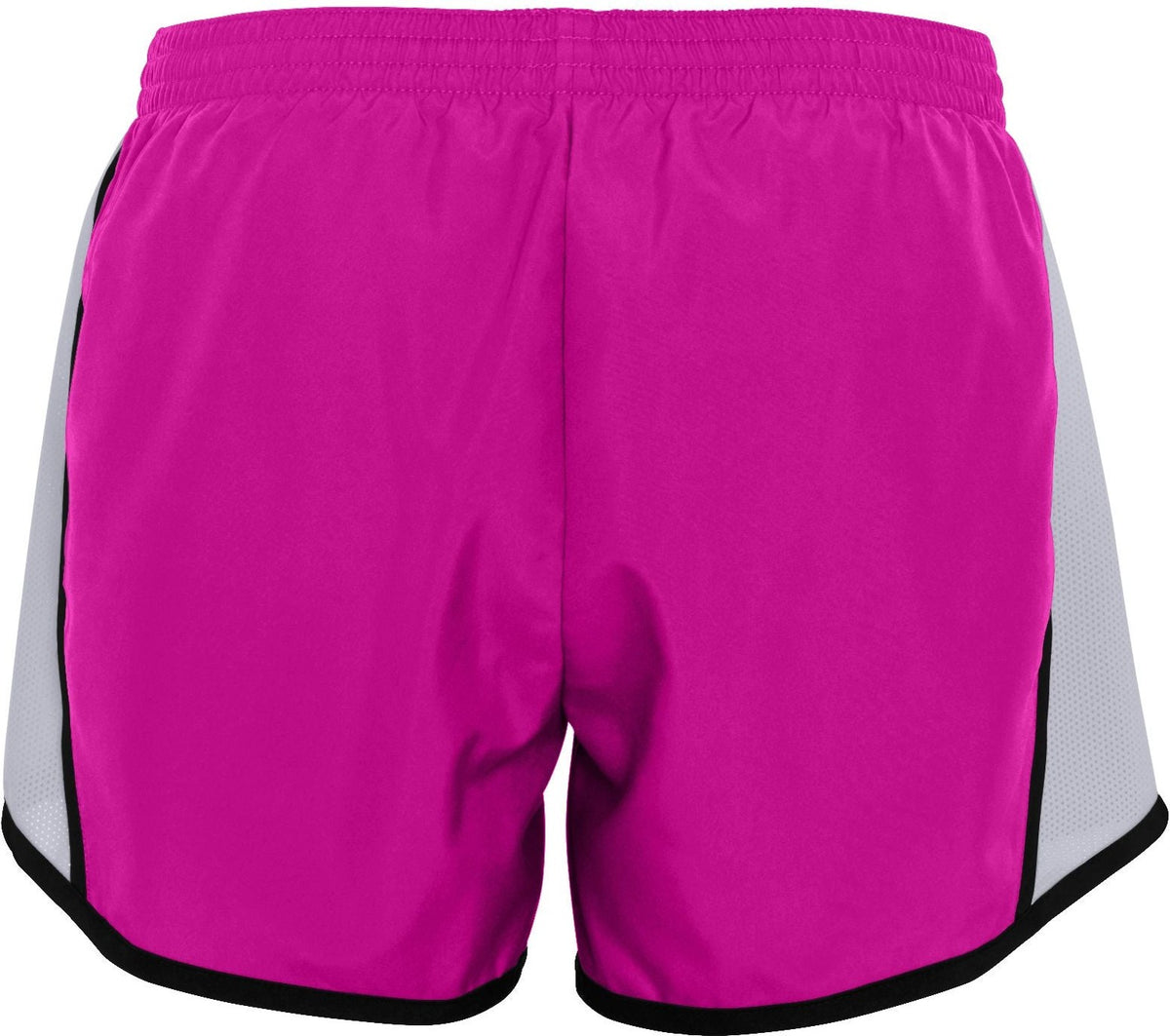 Rear View of POWER PINK/WHITE/BLACK GIRLS PULSE TEAM SHORT