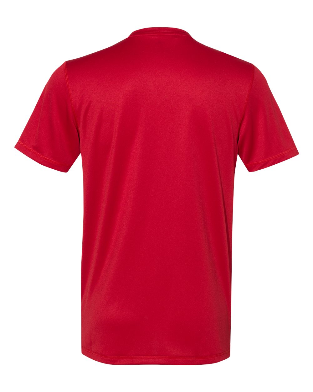 Front View of Power Red Sport T-Shirt - A376