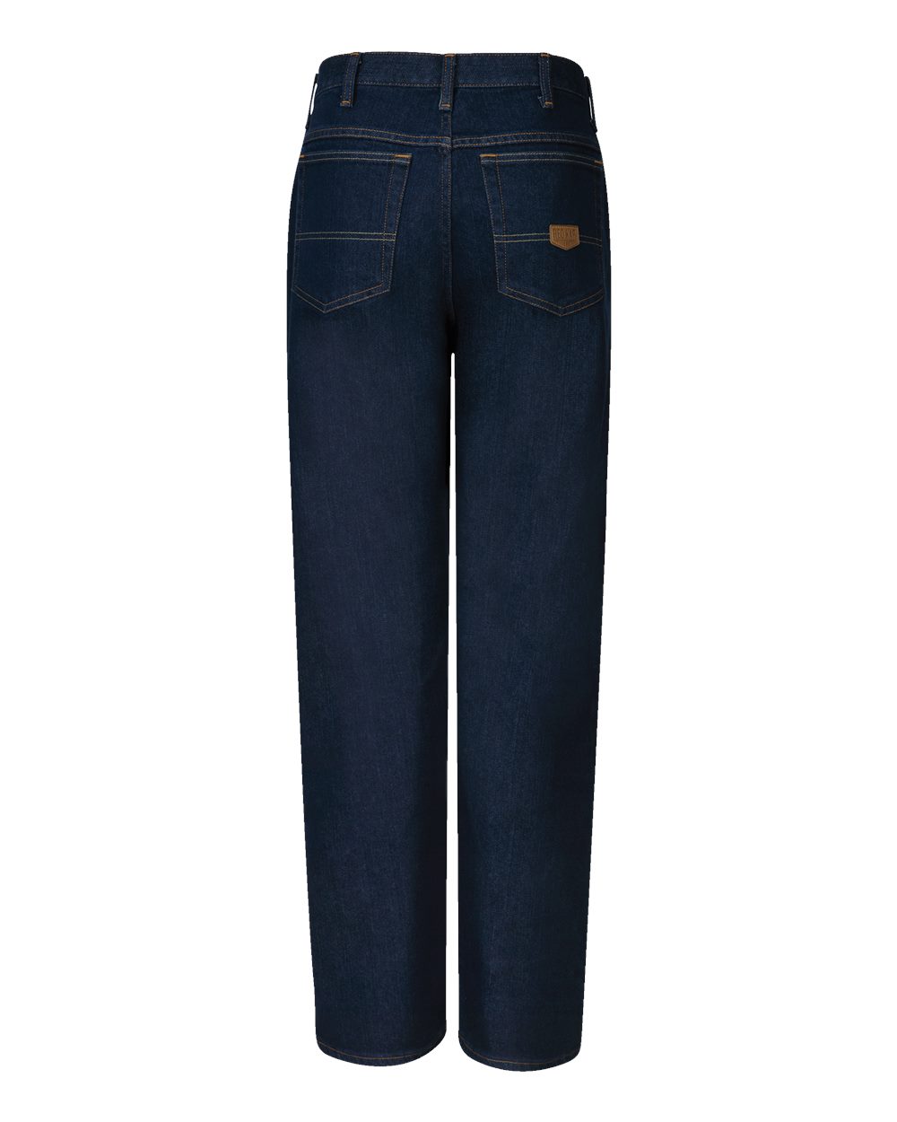 Front View of Prewashed Indigo - 33I Dura-Kap Flex Work Jeans - PD90