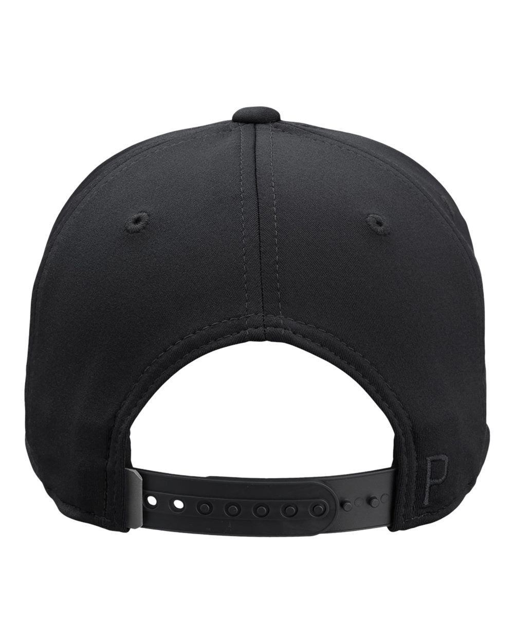 Rear View of Puma Black Grylbl Cresting Cap - 24568 plain