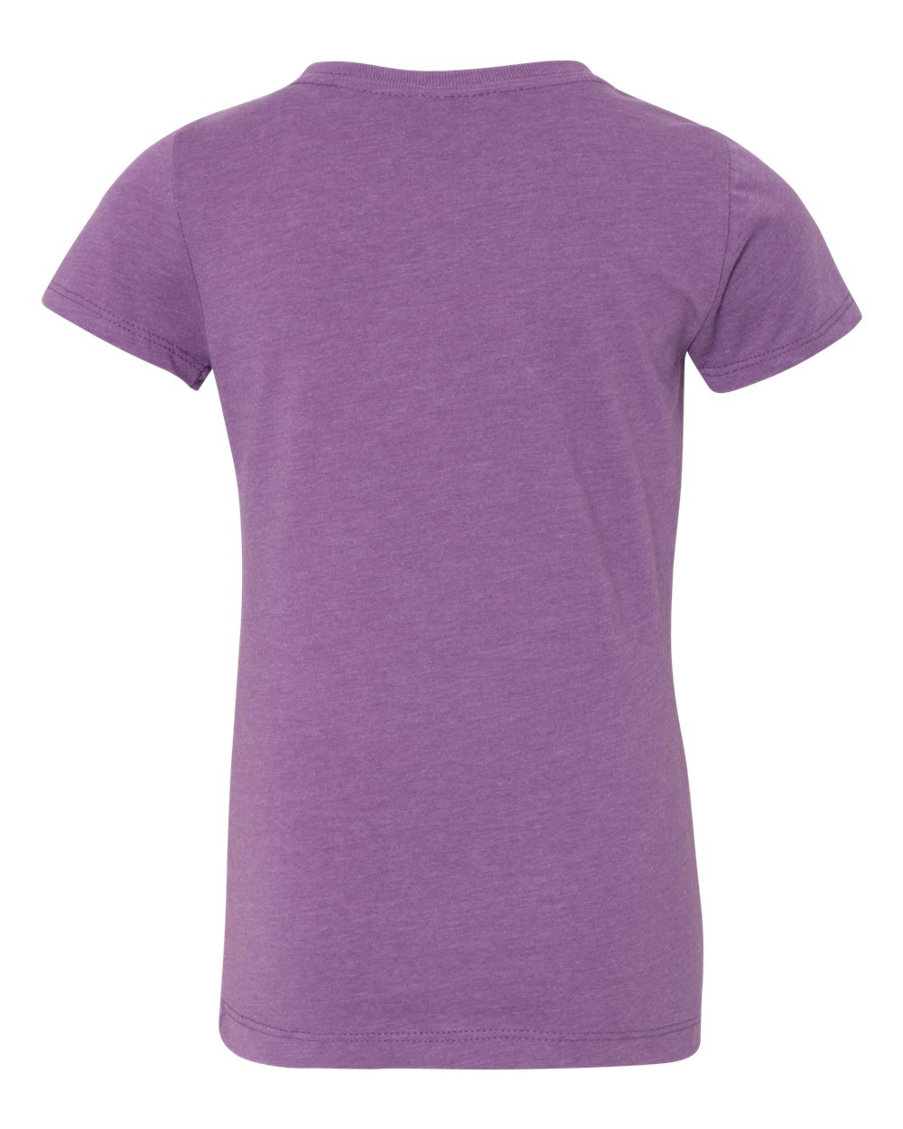 Front View of Purple Berry Girls’ CVC Princess T-Shirt - 3712