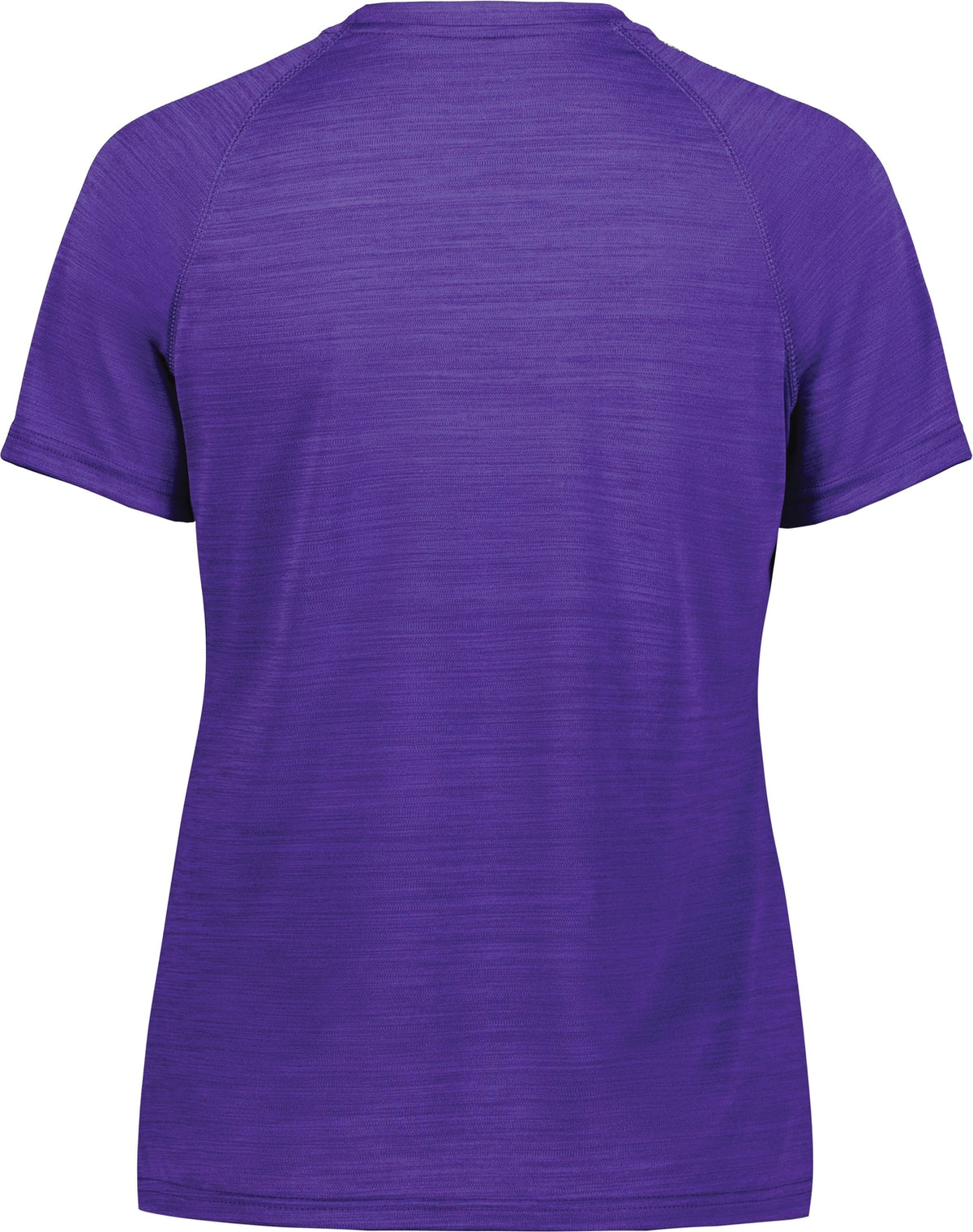Rear View of PURPLE HEATHER LDS ALL-PRO TEE
