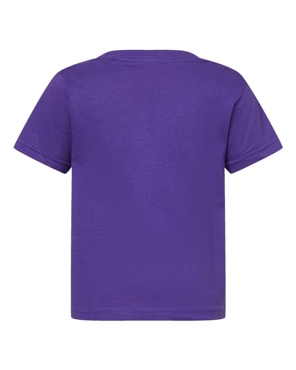 Front View of Purple Infant Fine Jersey Tee - 3322