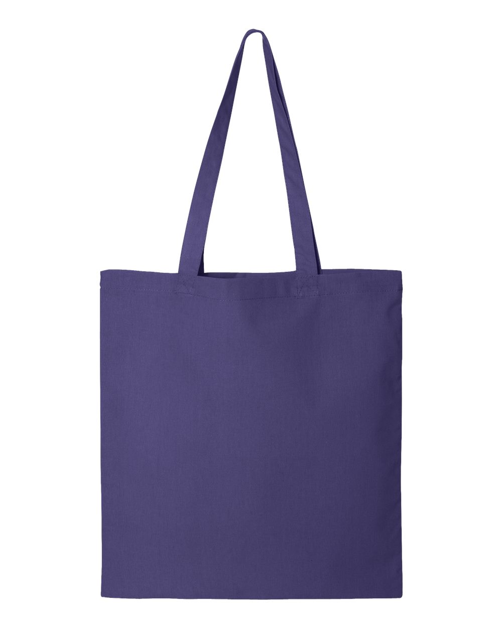 Front View of Purple Nicole Tote - 8860