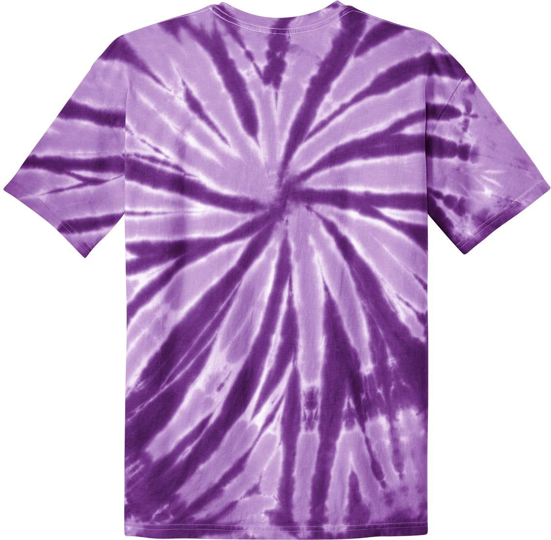 Purple Port & Co Tie-Dye Tee. PC147