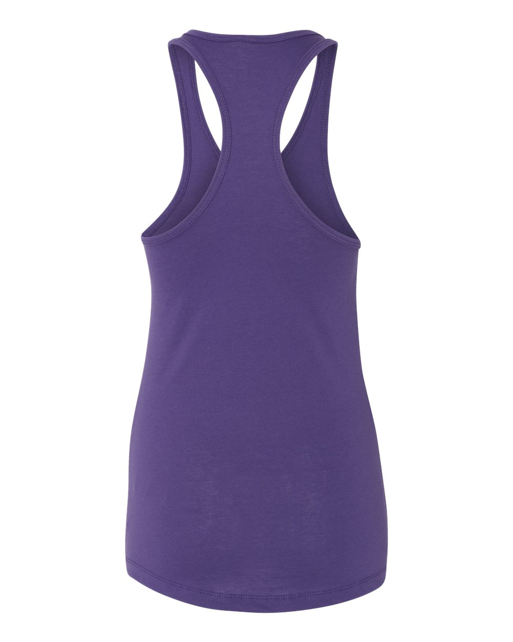 Front View of Purple Rush Women's Ideal Racerback Tank - 1533