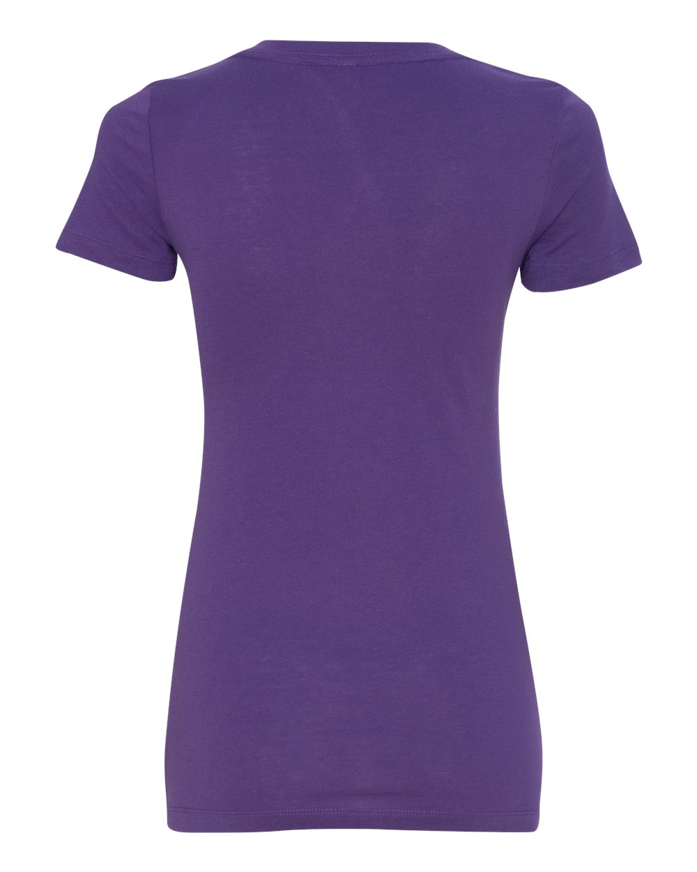 Rear View of Purple Rush Women&#39;s Ideal V-Neck T-Shirt - 1540