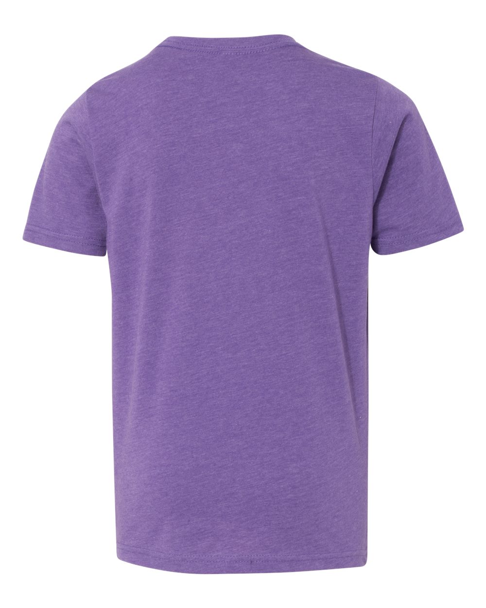 Front View of Purple Rush Youth CVC T-Shirt - 3312