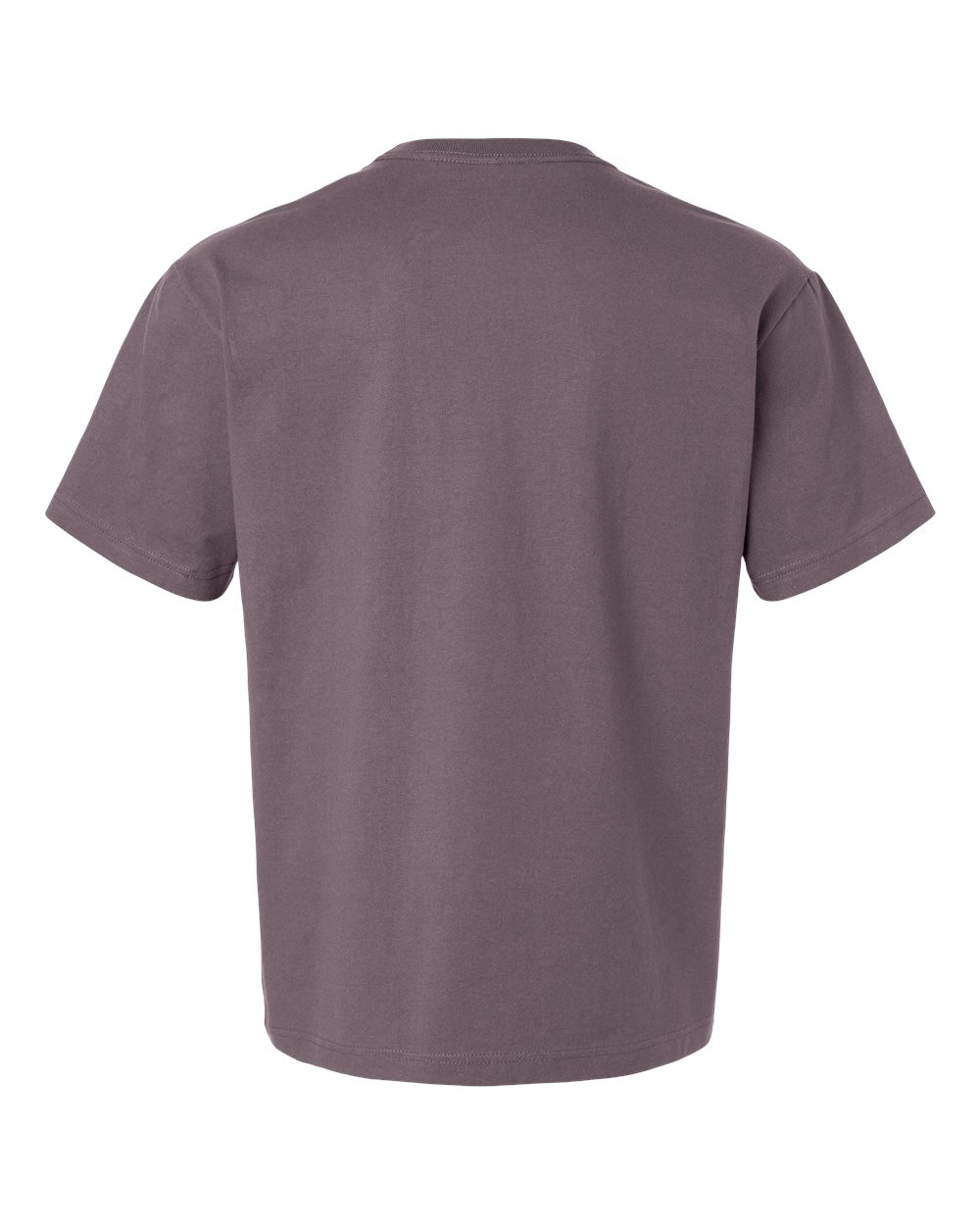Front View of Purple Storm 7.5 oz Heavyweight Tee - 4610