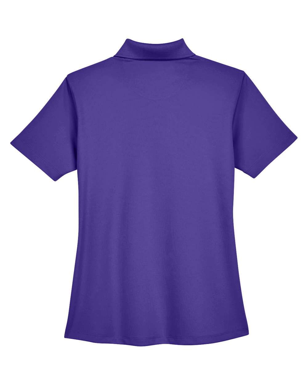 Front View of Purple Women's Cool & Dry Stain-Release Performance Polo - 8445L