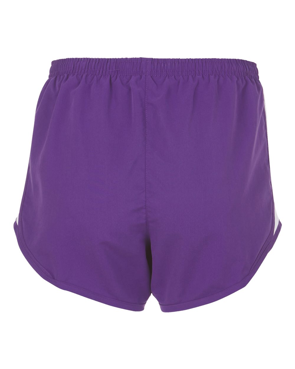 Front View of Purple Women's Sport Shorts - BW6102