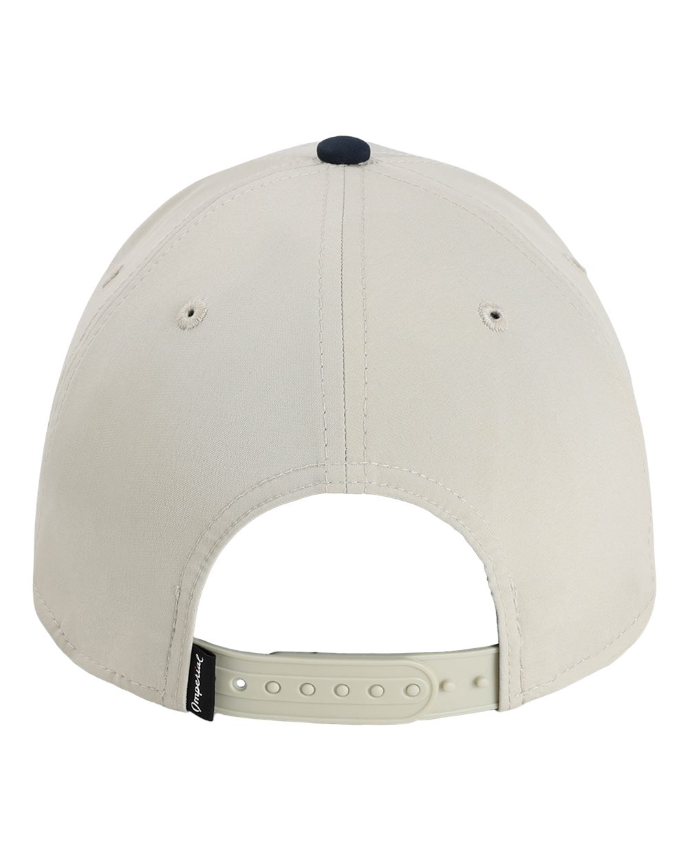 Rear View of Putty/ Navy/ Navy The Wrightson Cap - 5054