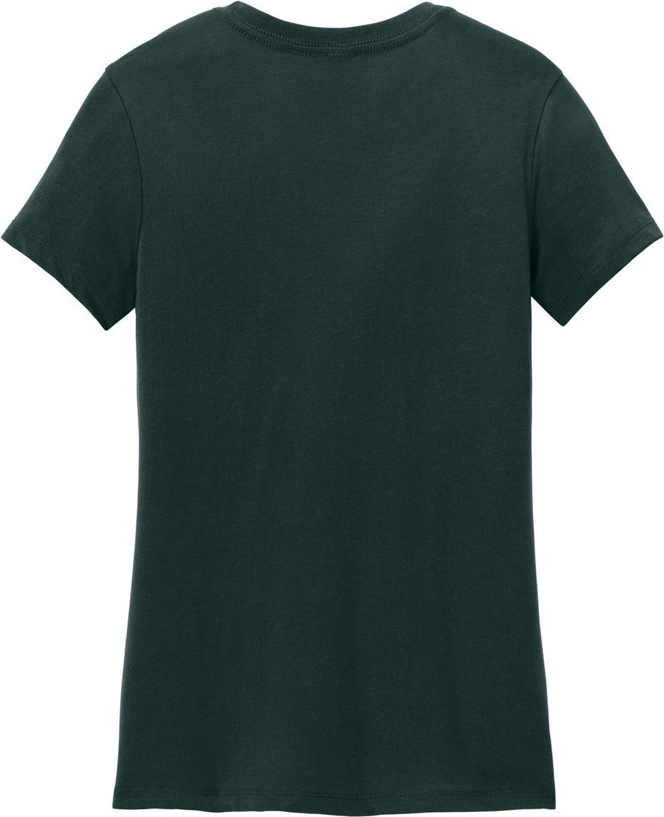 Rear View of Rainforest District Women's Perfect Weight Tee. DM104L