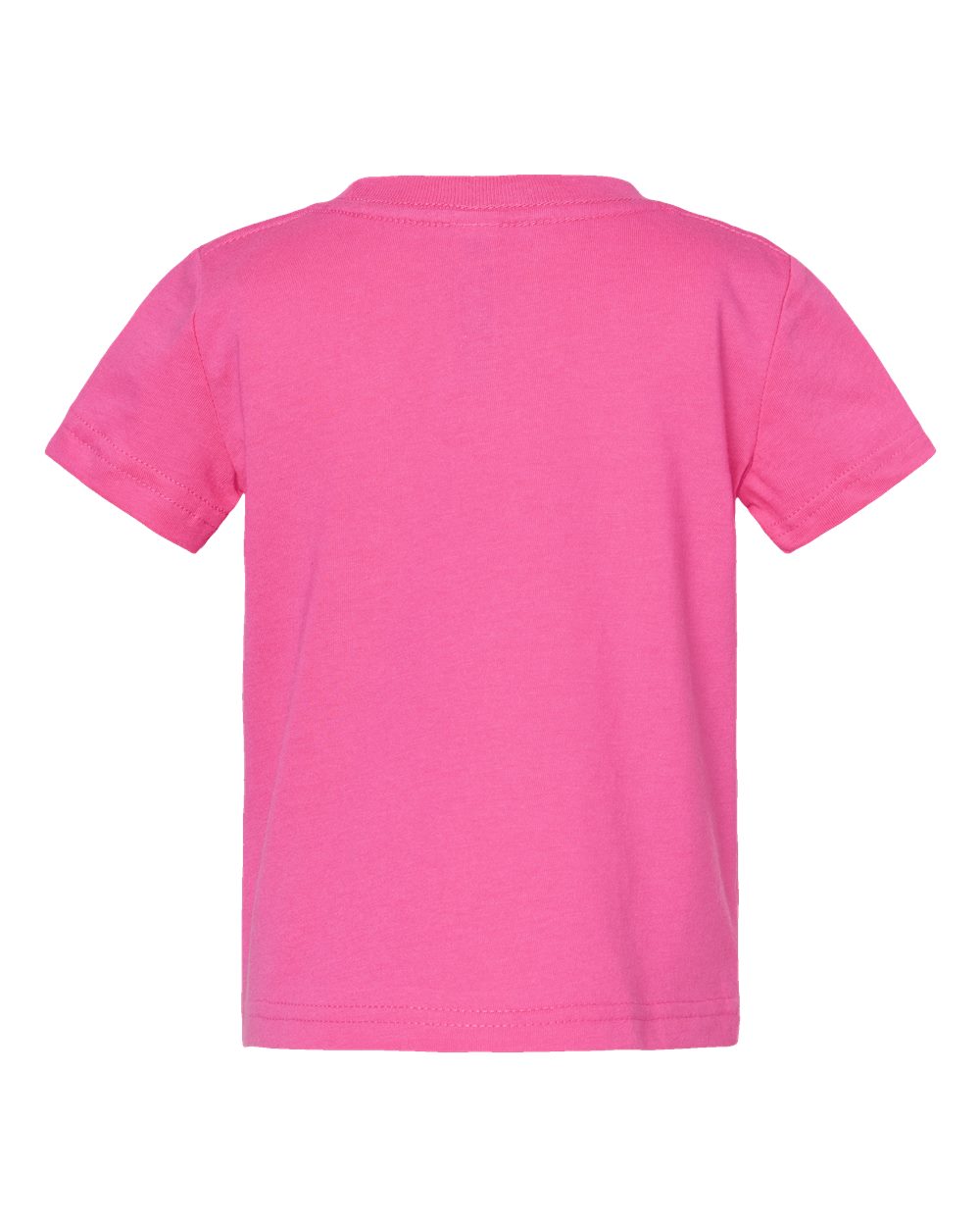 Front View of Raspberry Infant Fine Jersey Tee - 3322