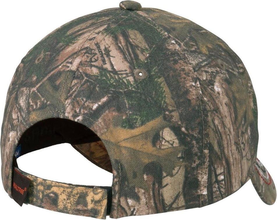 Real Tree Xtra Port Authority Americana Contrast Stitch Camouflage Cap. C909