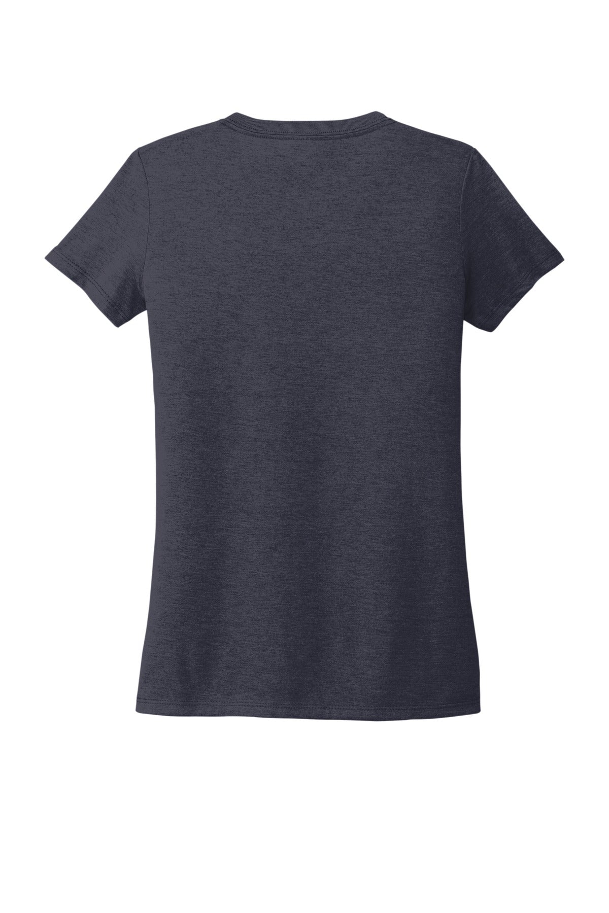 Front View of Rebel Blue Allmade Women's Tri-Blend V-Neck Tee AL2018