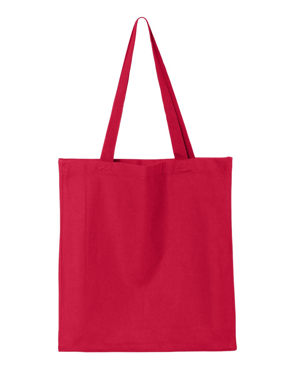 Front View of Red 14L Shopping Bag - Q125300