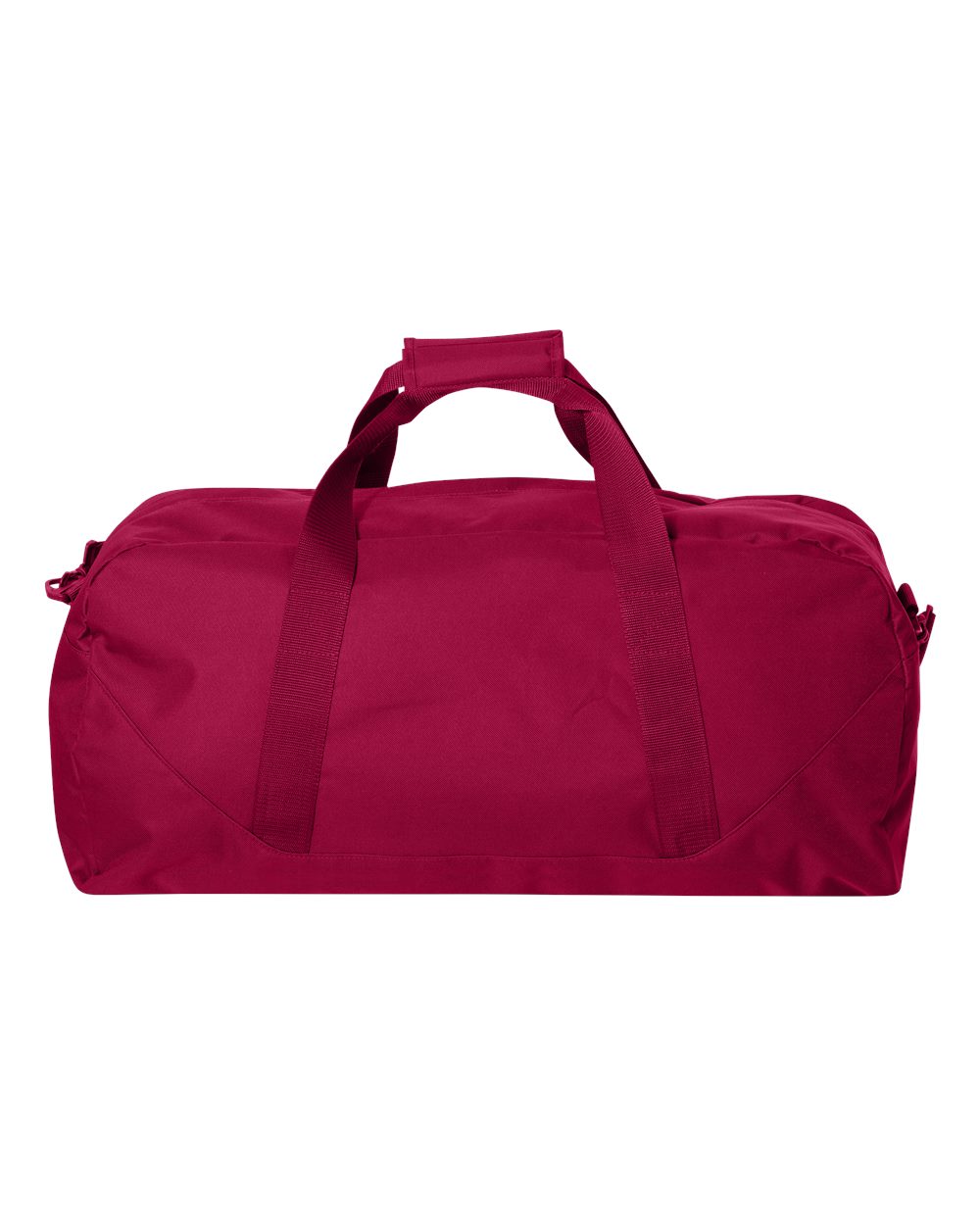 Rear View of Red 27" Dome Duffel - 8823
