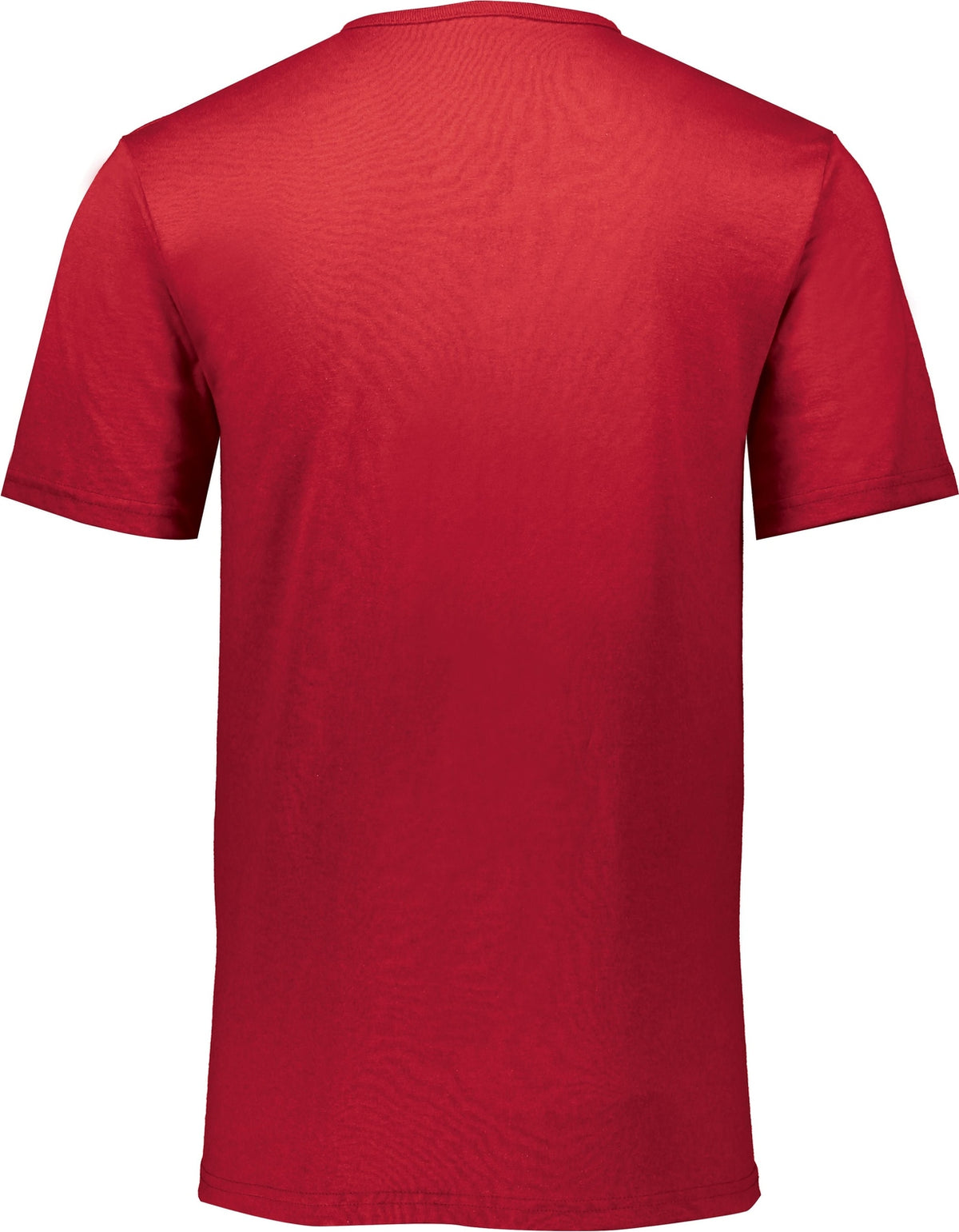 Rear View of RED ADULT TWO-BUTTON BASEBALL