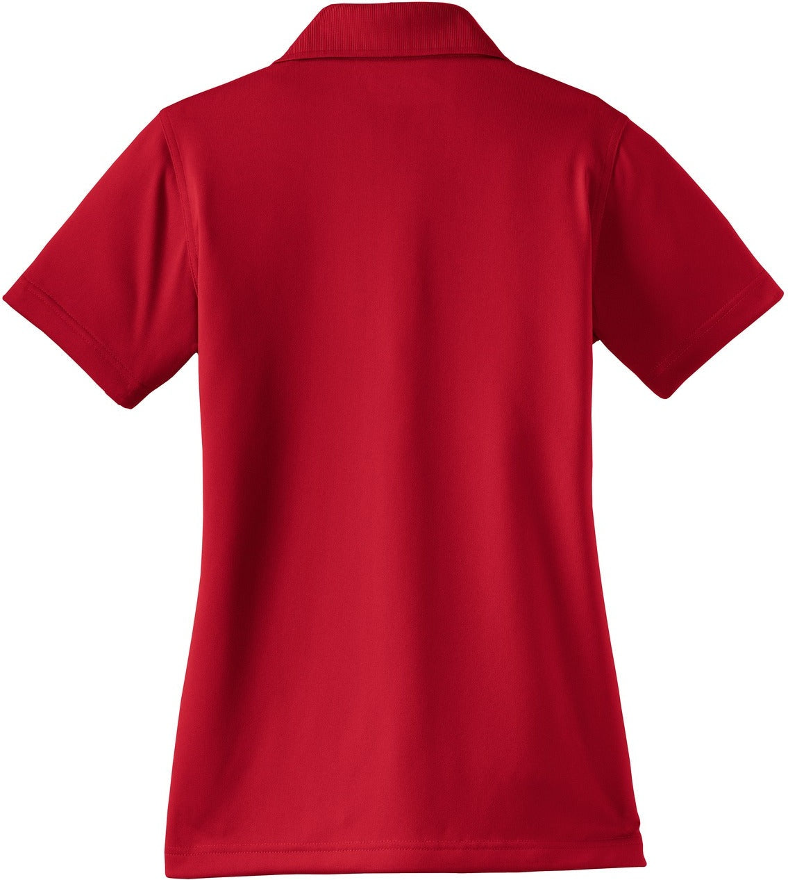 Front View of Red CornerStone Women's Select Snag-Proof Polo. CS413