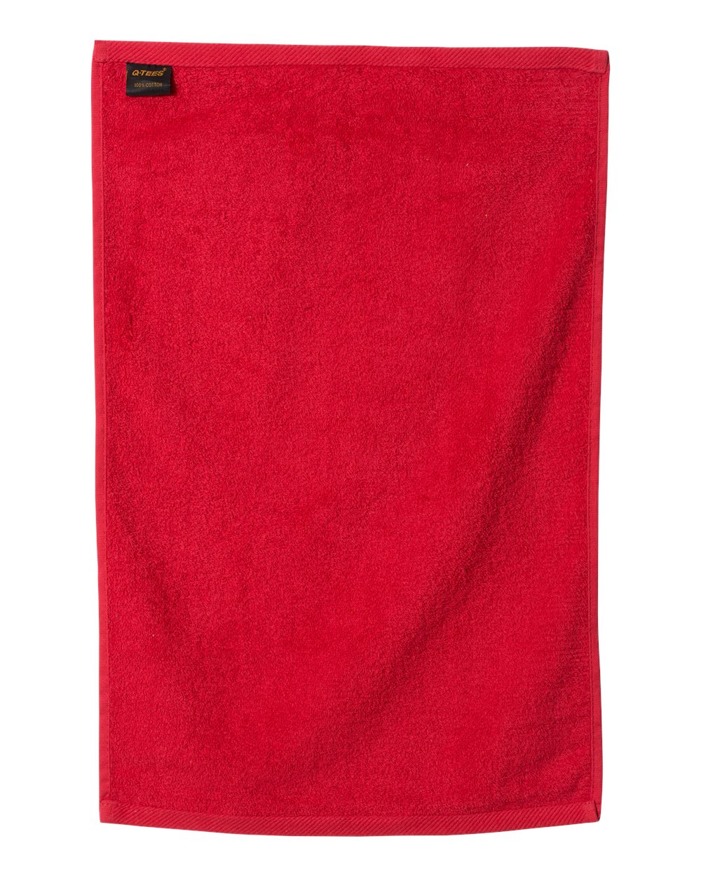 Red Hemmed Hand Towel - T200