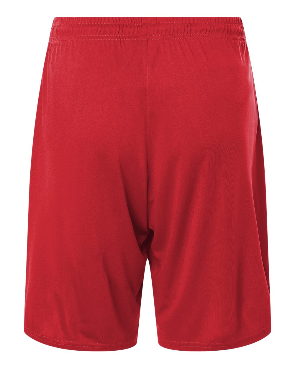 Rear View of Red Men's Pro-Lock Performance 7" Shorts with Pockets - 48SH0 plain