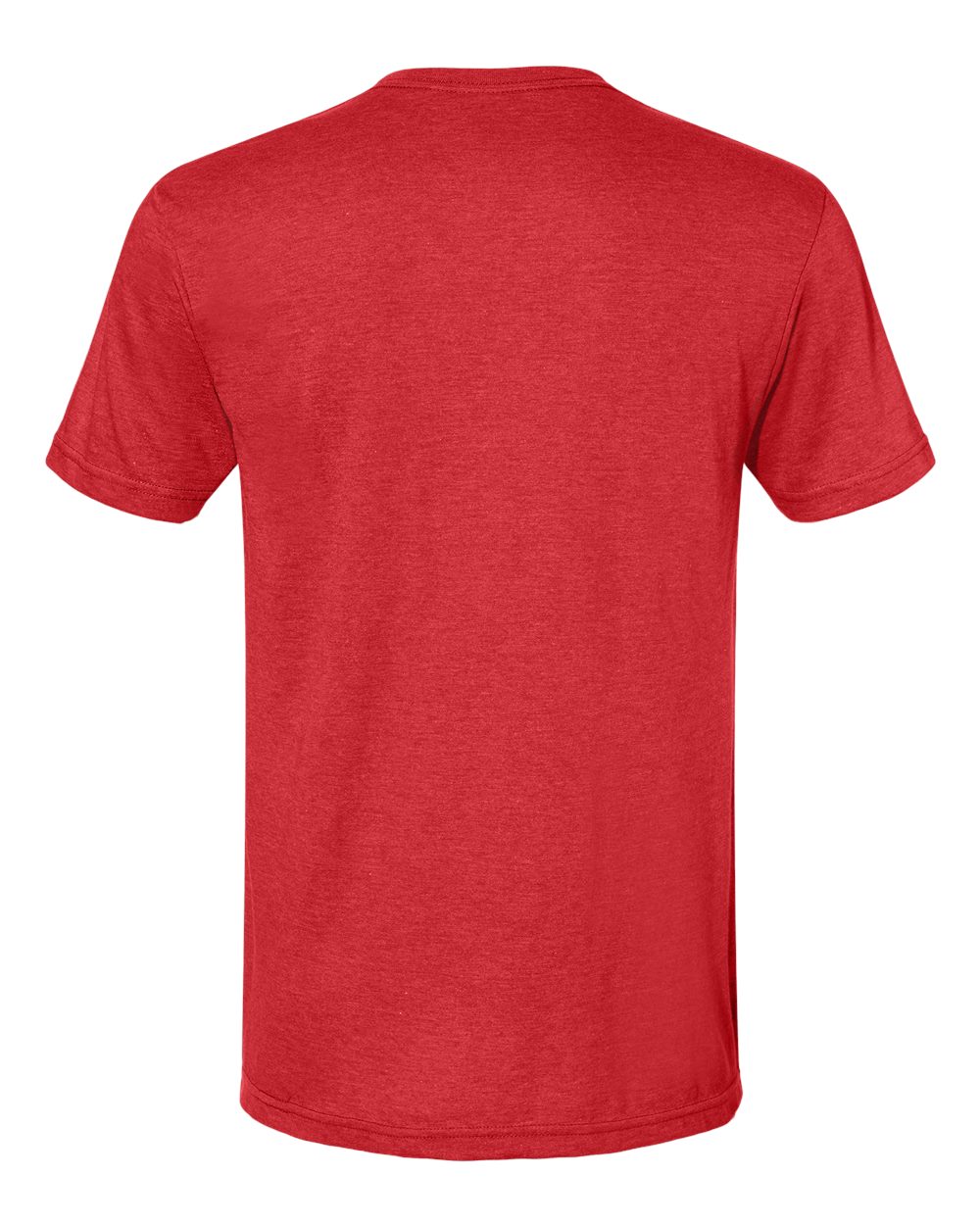 Front View of Red Mist Softstyle® CVC T-Shirt - 64000CVC