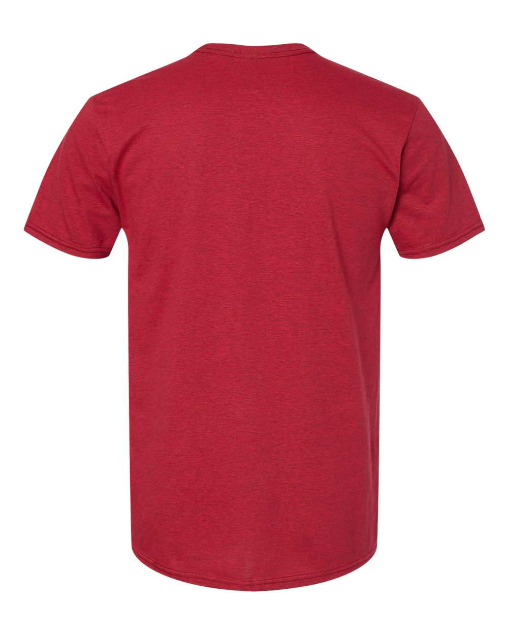 Front View of Red Pepper Heather Perfect-T T-Shirt - 4980