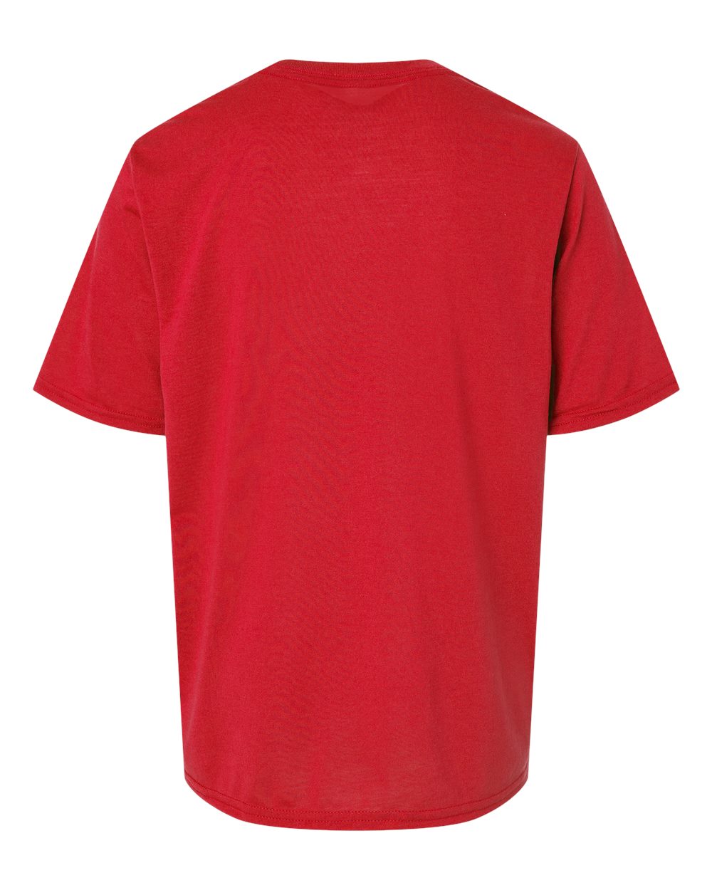 Front View of Red Performance® Youth T-Shirt - 42000B