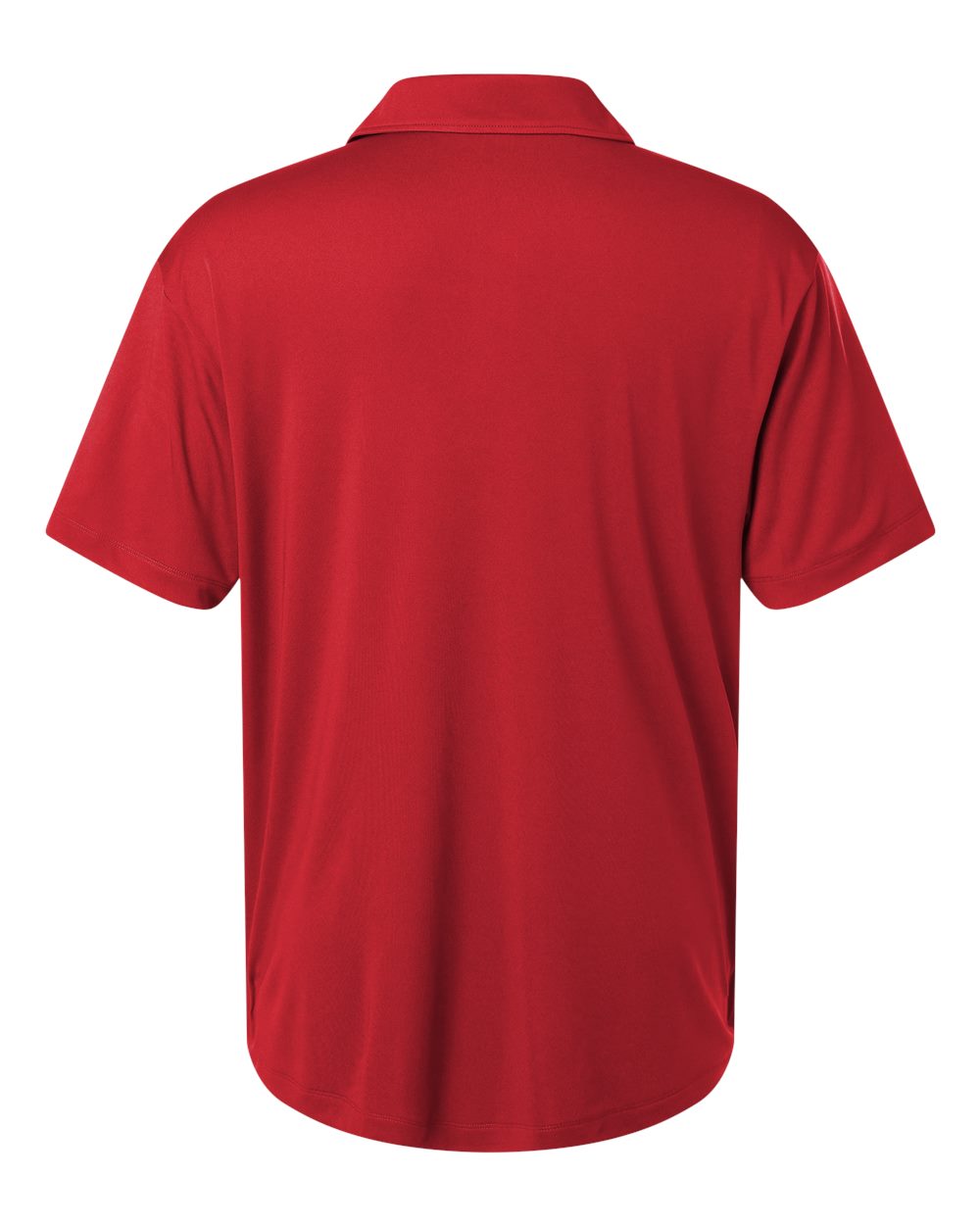 Front View of Red Pro-Lock Performance Polo - 41800