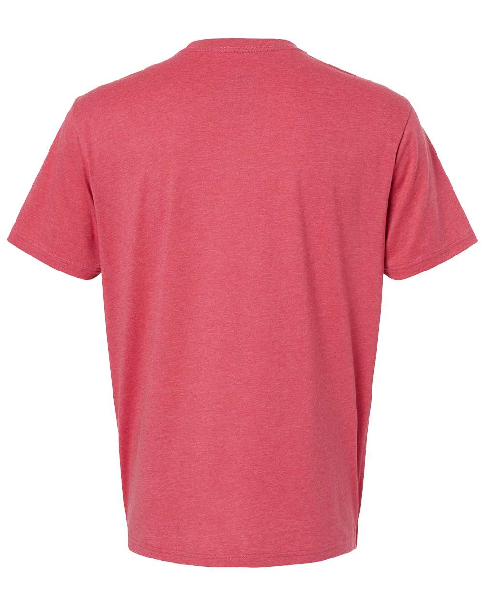 Front View of Red RecycledSoft™ T-Shirt - 2010
