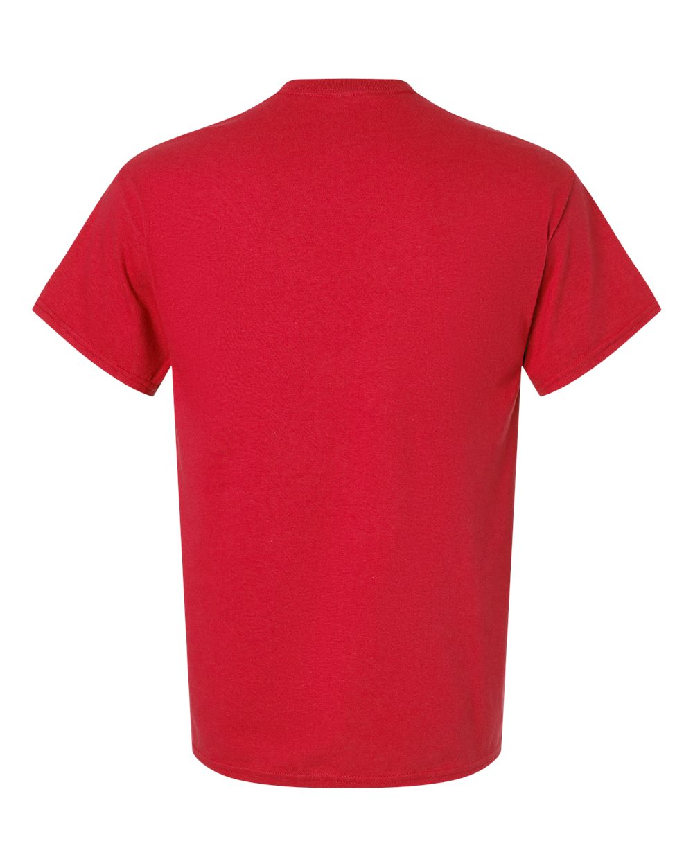 Front View of Red Ultra Cotton® Tall T-Shirt - 2000T