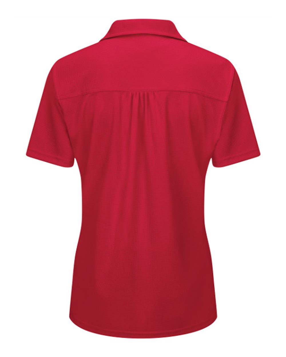Front View of Red Women's Performance Knit® Flex Series Pro Polo - SK91