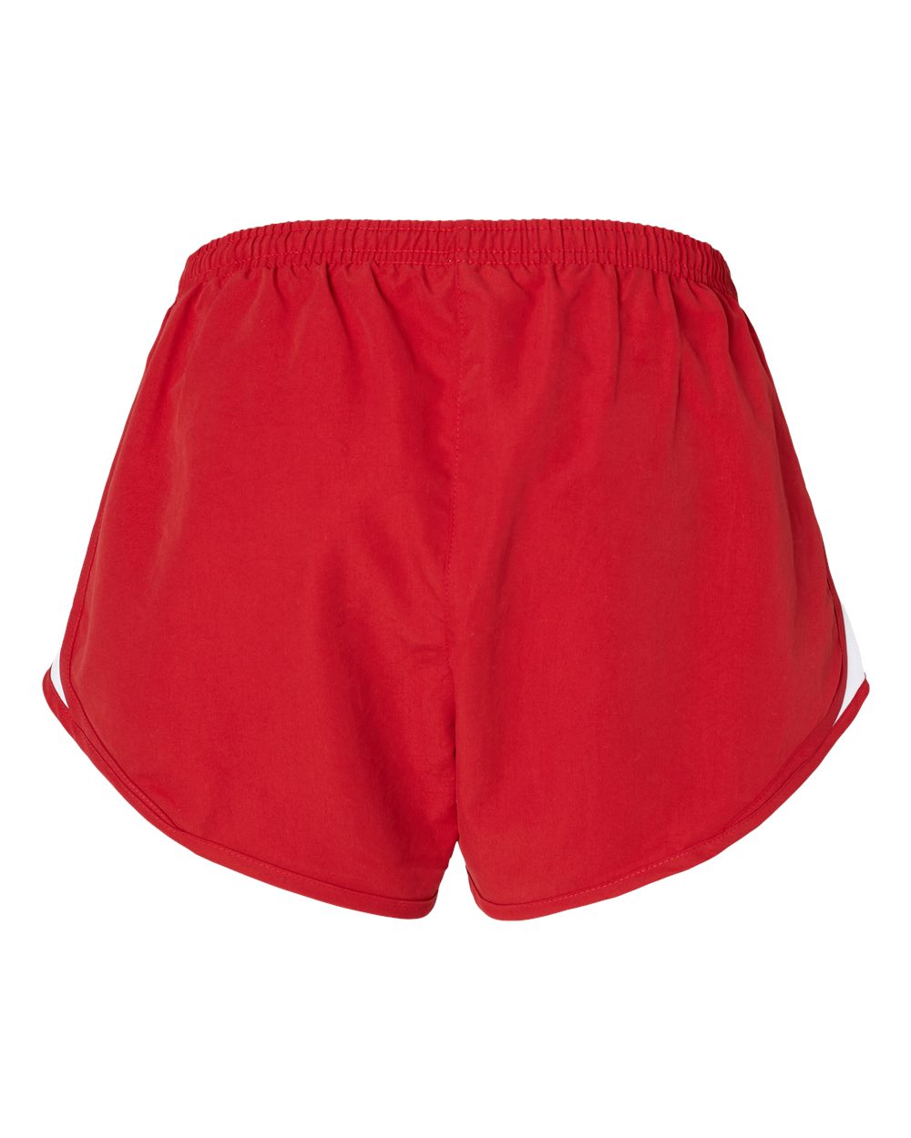 Front View of Red Women's Sport Shorts - BW6102