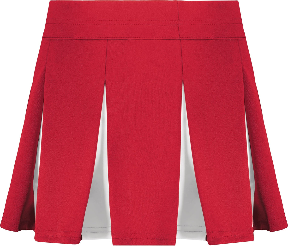 Rear View of RED/WHITE LADIES LIBERTY SKIRT